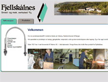 Tablet Screenshot of fjellskalnes.no